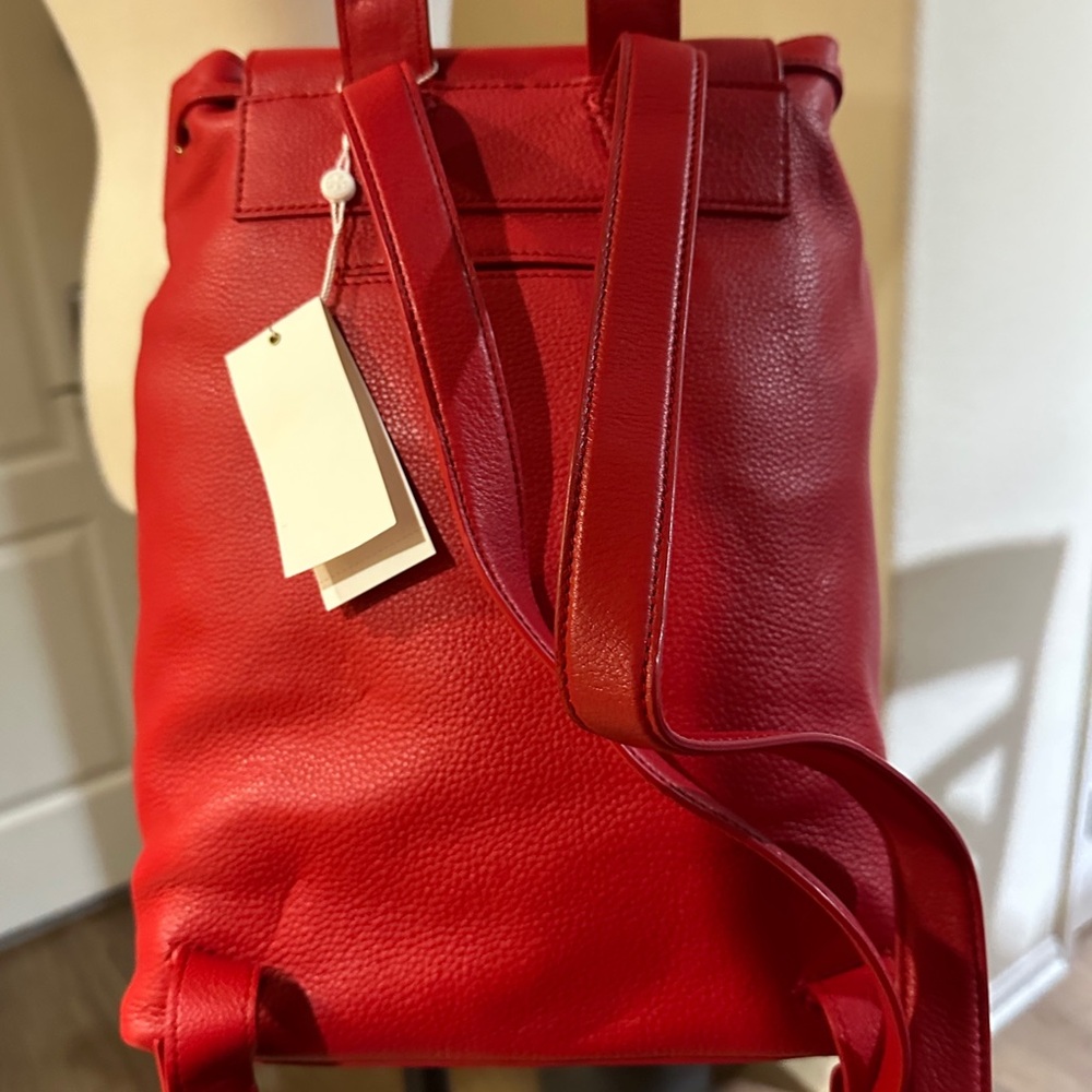 Tory Burch Red Backpack - Picture 14 of 17